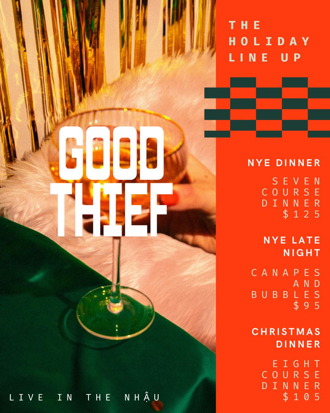 Good Thief's 2026 Holiday Line Up!